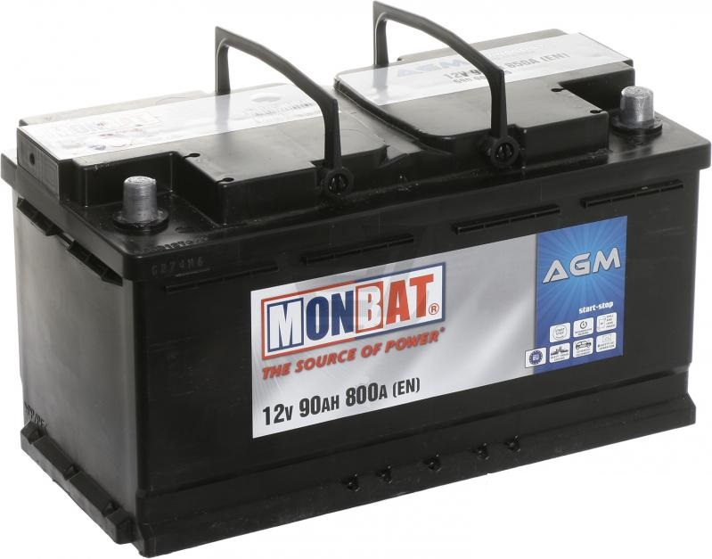 Monbat 590018063SMF Battery Monbat Asia 12V 90AH 800A(EN) R+ 590018063SMF