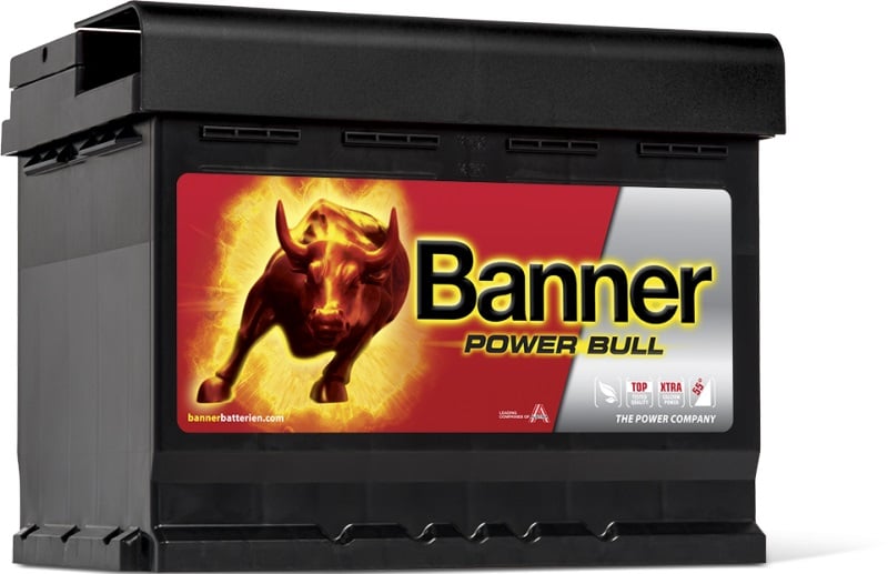 Banner P62 19 Battery Banner Power Bull 12V 62AH 540A(EN) R+ P6219
