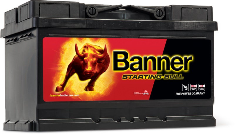 Banner 570 44 Battery Banner Starting Bull 12V 70Ah 640A(EN) R+ 57044
