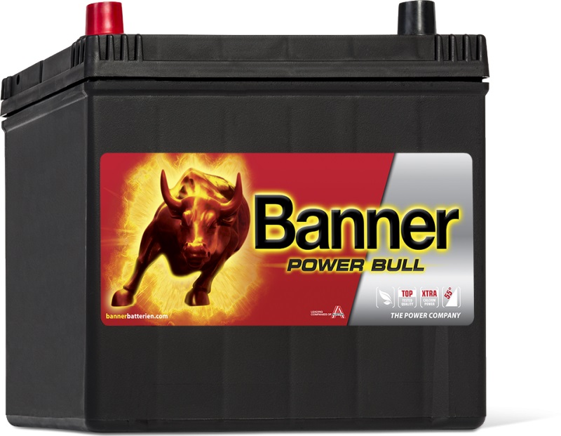 Banner P60 69 Battery Banner Power Bull 12V 60Ah 510A(EN) L+ P6069