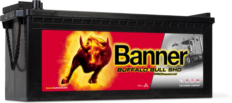 Banner SHD PRO 680 08 Battery Banner Buffalo Bull SHD PROfessional 12V 180Ah 1000A(EN) L+ SHDPRO68008