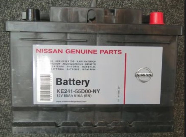Nissan KE241-55D00NY Battery Nissan 12V 61AH 600A(EN) R+ KE24155D00NY