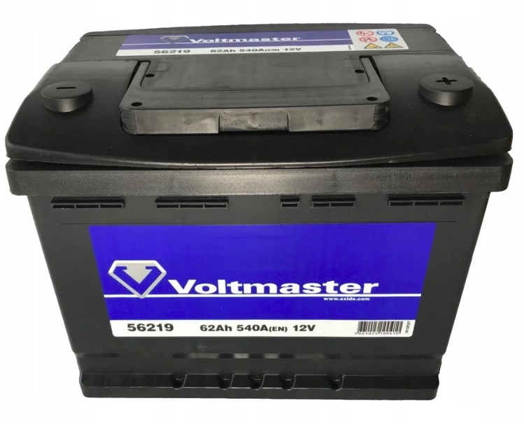 Voltmaster 56219 Battery Voltmaster 12V 62AH 540A(EN) R+ 56219
