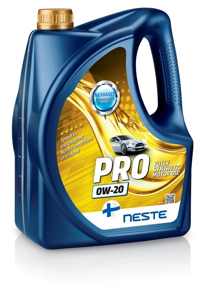 Neste 118345 Engine oil Neste Pro 0W-20, 4L 118345