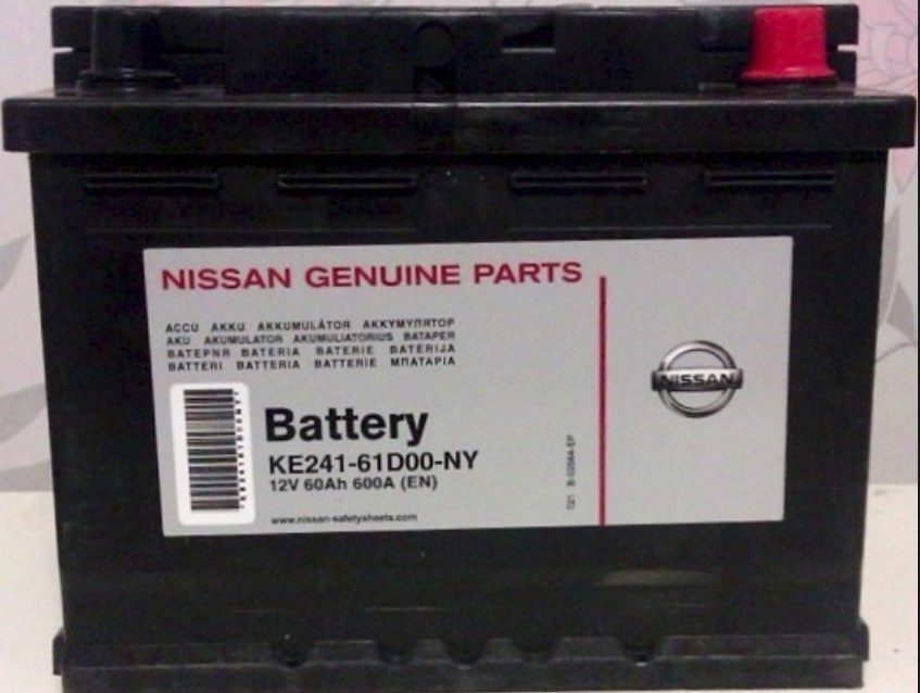 Nissan KE241-61D00NY Battery Nissan 12V 64AH 640A(EN) R+ KE24161D00NY