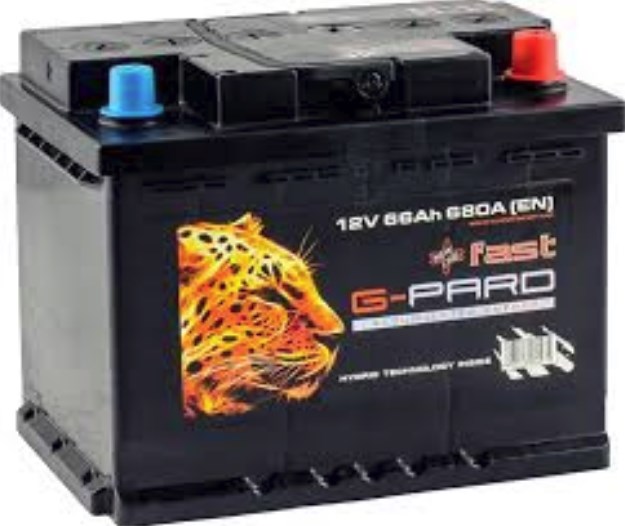 G-Pard TRC066-F00 Battery G-Pard Fast 12V 66AH 680A(EN) R+ TRC066F00