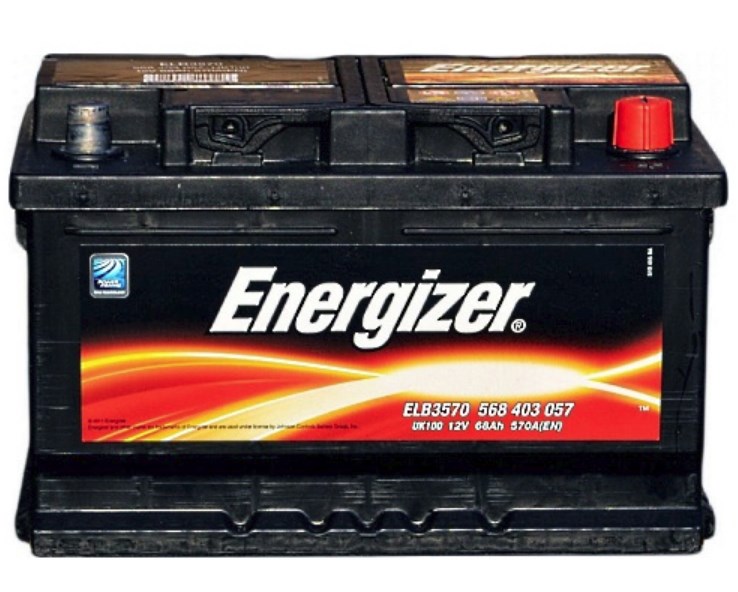 Energizer E-LB3 570 Battery Energizer 12V 68AH 570A(EN) R+ ELB3570