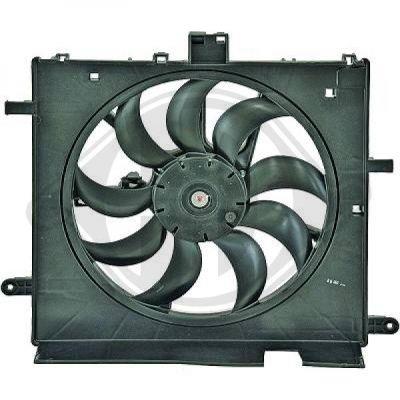 Diederichs 6025001 Hub, engine cooling fan wheel 6025001