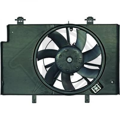 Diederichs 1405101 Hub, engine cooling fan wheel 1405101