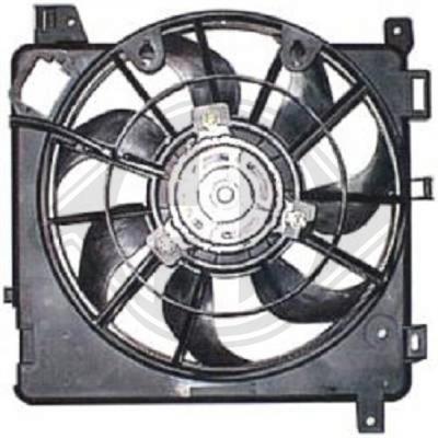 Diederichs 8180613 Hub, engine cooling fan wheel 8180613