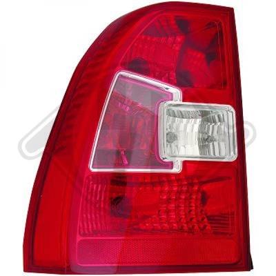 Diederichs 6521990 Tail lamp right 6521990