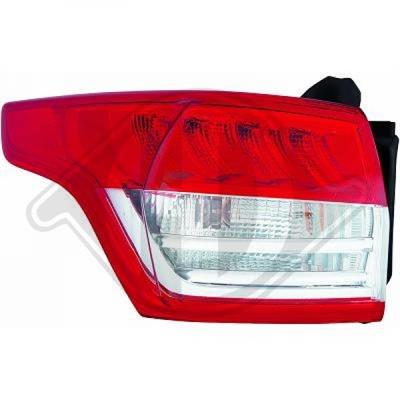 Diederichs 1471090 Tail lamp outer right 1471090