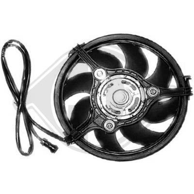 Diederichs DCL1037 Hub, engine cooling fan wheel DCL1037