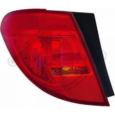 Diederichs 1876190 Tail lamp outer right 1876190