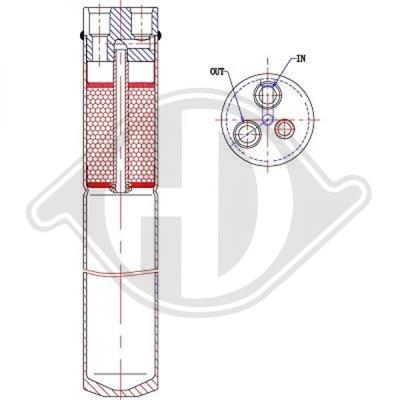 Diederichs DCT1248 Dryer, air conditioner DCT1248