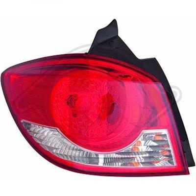 Diederichs 6913190 Tail lamp right 6913190