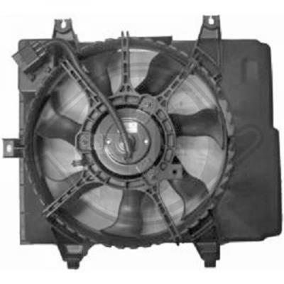 Diederichs 8650513 Hub, engine cooling fan wheel 8650513