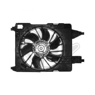 Diederichs DCL1177 Hub, engine cooling fan wheel DCL1177