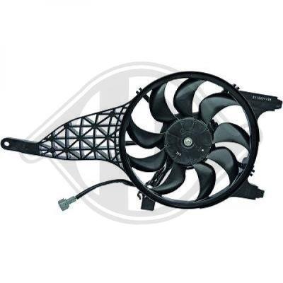 Diederichs 8608310 Arm of the case of the fan of salon 8608310