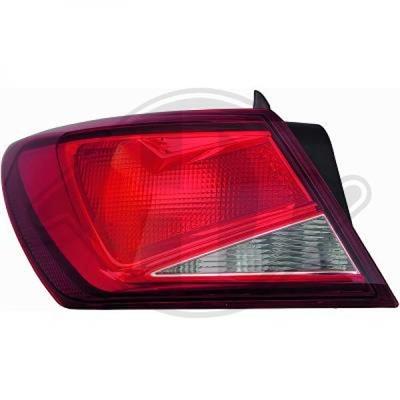 Diederichs 7433290 Tail lamp outer right 7433290