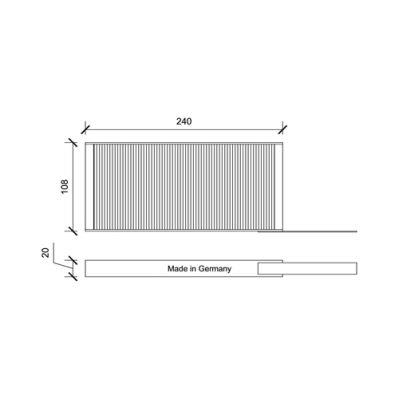 Diederichs DCI0172S Filter, interior air DCI0172S