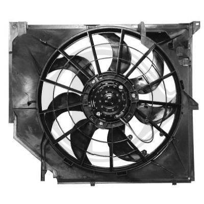 Diederichs DCL1044 Hub, engine cooling fan wheel DCL1044