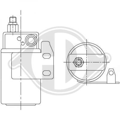 Diederichs DCT1163 Dryer, air conditioner DCT1163