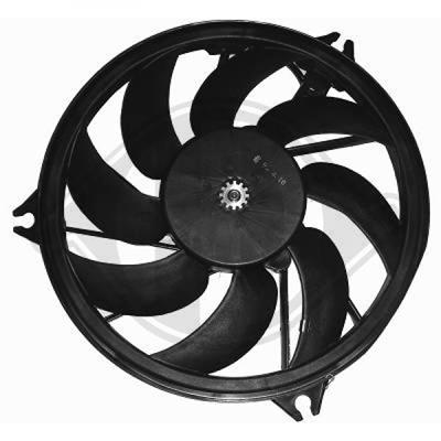 Diederichs DCL1168 Hub, engine cooling fan wheel DCL1168