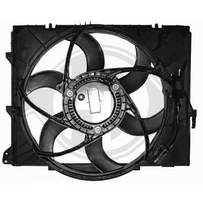 Diederichs DCL1047 Hub, engine cooling fan wheel DCL1047