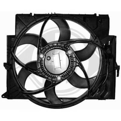 Diederichs DCL1292 Engine cooling fan assembly DCL1292