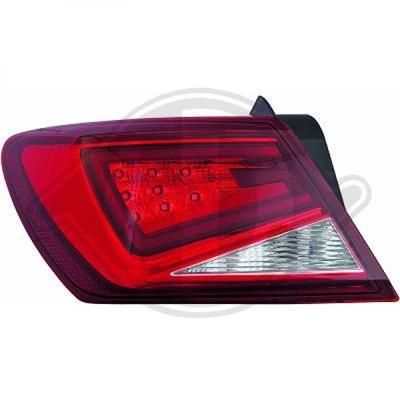Diederichs 7433390 Tail lamp right 7433390