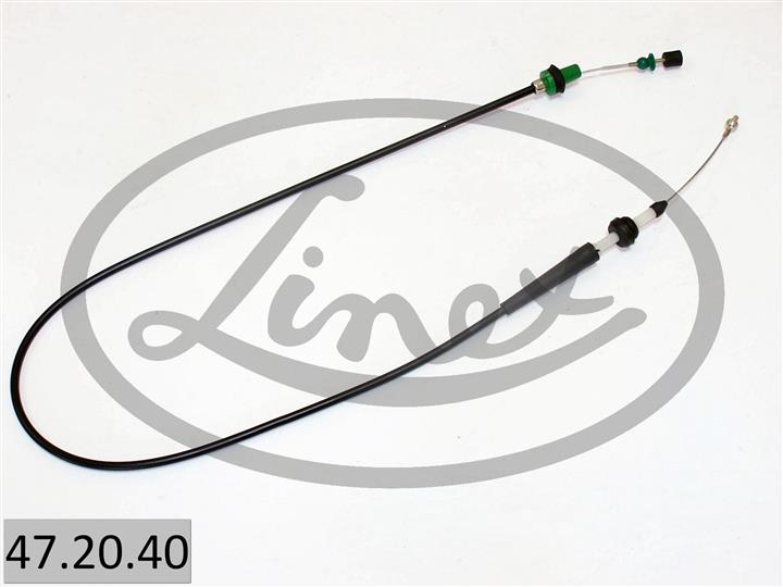 Linex 47.20.40 Accelerator Cable 472040