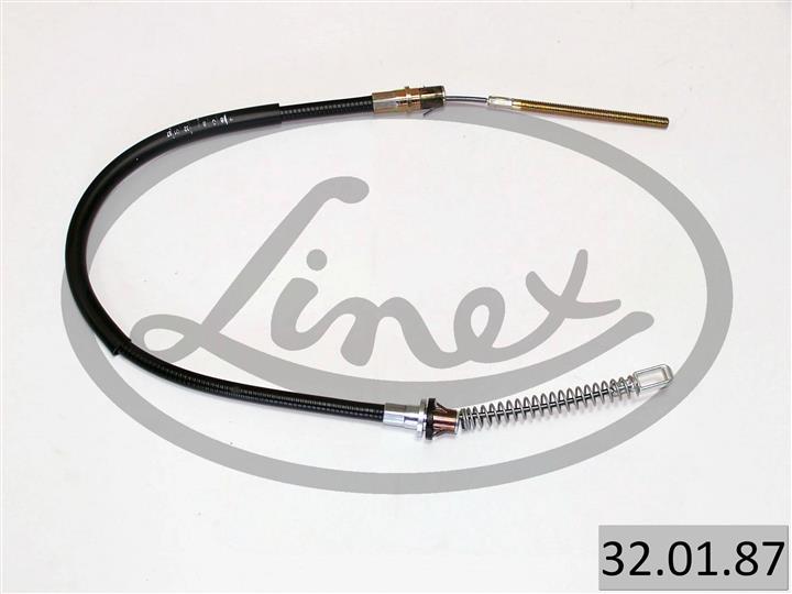 Linex 32.01.87 Handbrake cable 320187 320187 Linex Handbrake cable