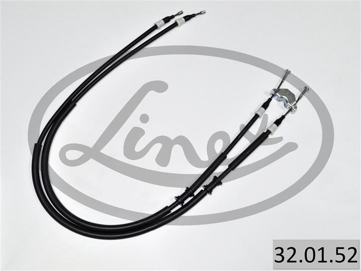 Brake cable Opel Combo: 320152 Linex Hand brake cable