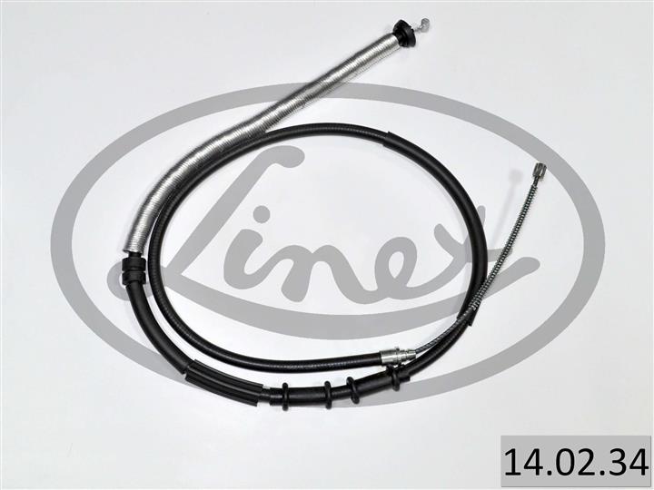 Linex 14.02.34 Cable Pull, parking brake 140234