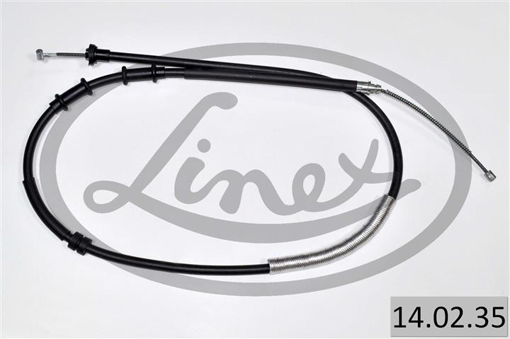 Parking brake cable Fiat: 140235 Linex Handbrake cable