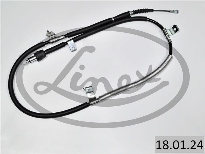 Linex 18.01.24 Handbrake cable 180124 180124 Linex Handbrake cable