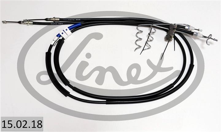 Linex 15.02.18 Handbrake cable 150218 150218 Linex Handbrake cable