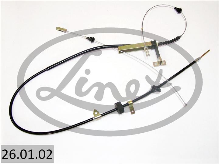 Linex 26.01.02 Cable Pull, parking brake 260102
