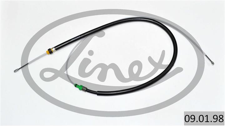 Emergency brake cable Citroen C4: 090198 Linex Handbrake cable