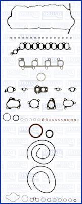 Full Gasket Set, engine Ajusa 51021200