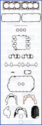 Full Gasket Set, engine Ajusa 50257500