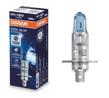 Halogen lamp Osram Cool Blue Intense 12V H1 55W Osram 64150CBI