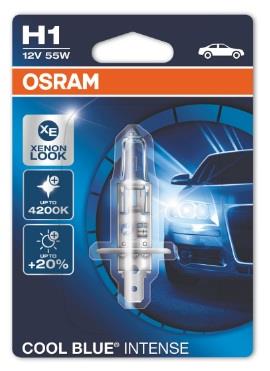Osram 64150CBI-01B Halogen lamp Osram Cool Blue Intense 12V H1 55W 64150CBI01B
