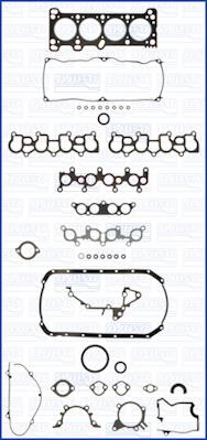 Full Gasket Set, engine Ajusa 50075700