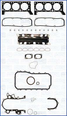 Full Gasket Set, engine Ajusa 50276800