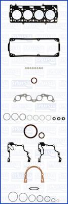 Full Gasket Set, engine Ajusa 50176200