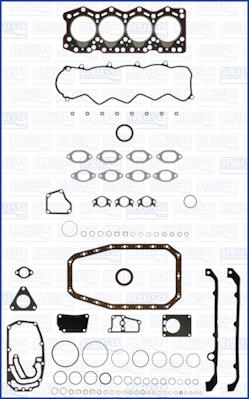 Full Gasket Set, engine Ajusa 50174500