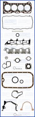 Full Gasket Set, engine Ajusa 50165000