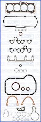 Full Gasket Set, engine Ajusa 50153100